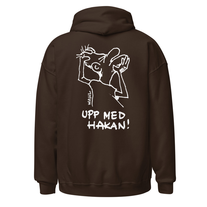 UPP MED HAKAN! hoodie av Ove Wahl